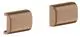 AXOR-HG-AXOR-Universal-Softsquare-Abdeckung-fuer-Reling-Brushed-Red-Gold-42871310 gallery number 1